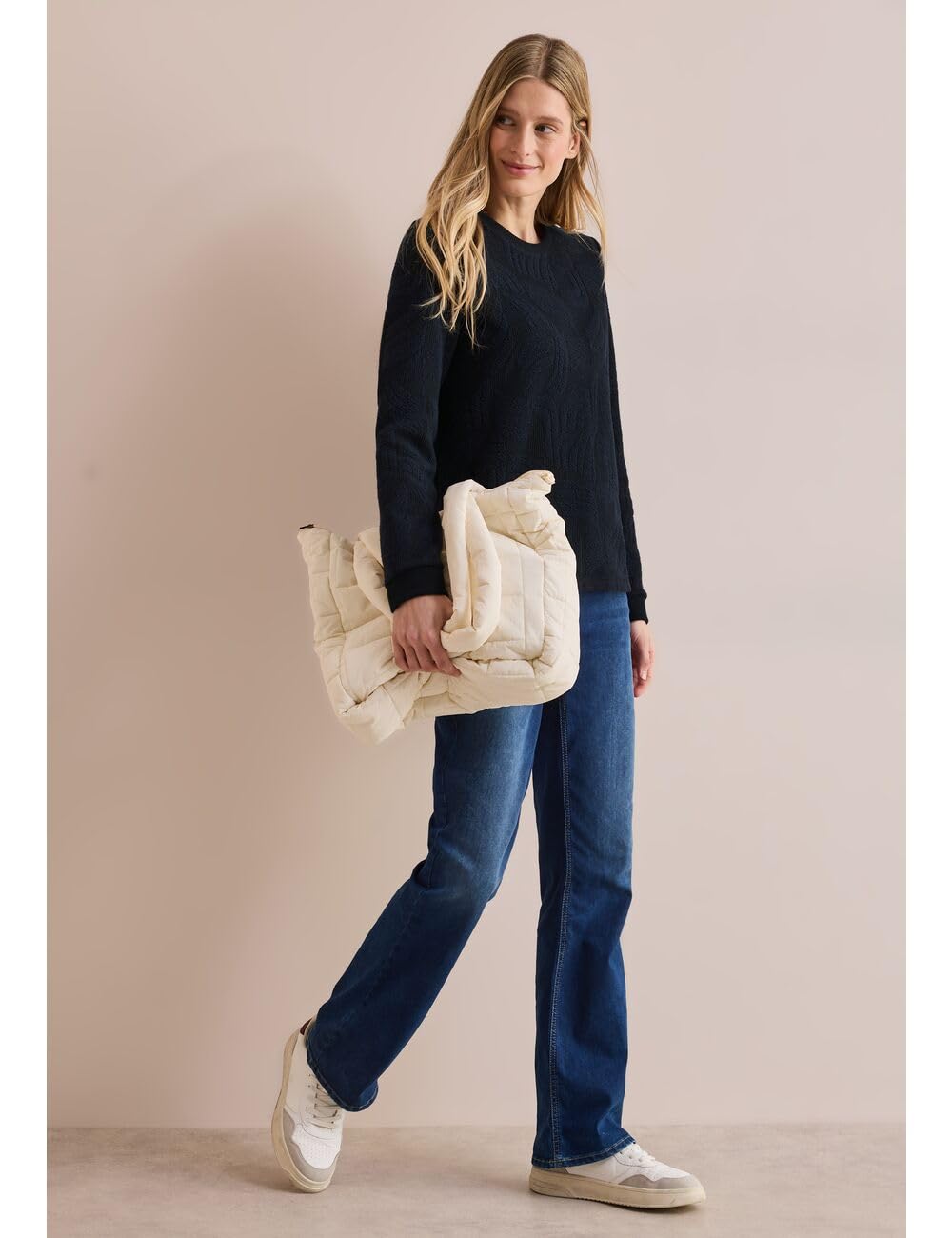 Damen Jacquard Shirt
