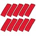 Mallofusa 10 PCS Cotton Sports Basketball Headband / Sweatband Head Sweat Band/brace Gift Party Outdoor Activities (Red)