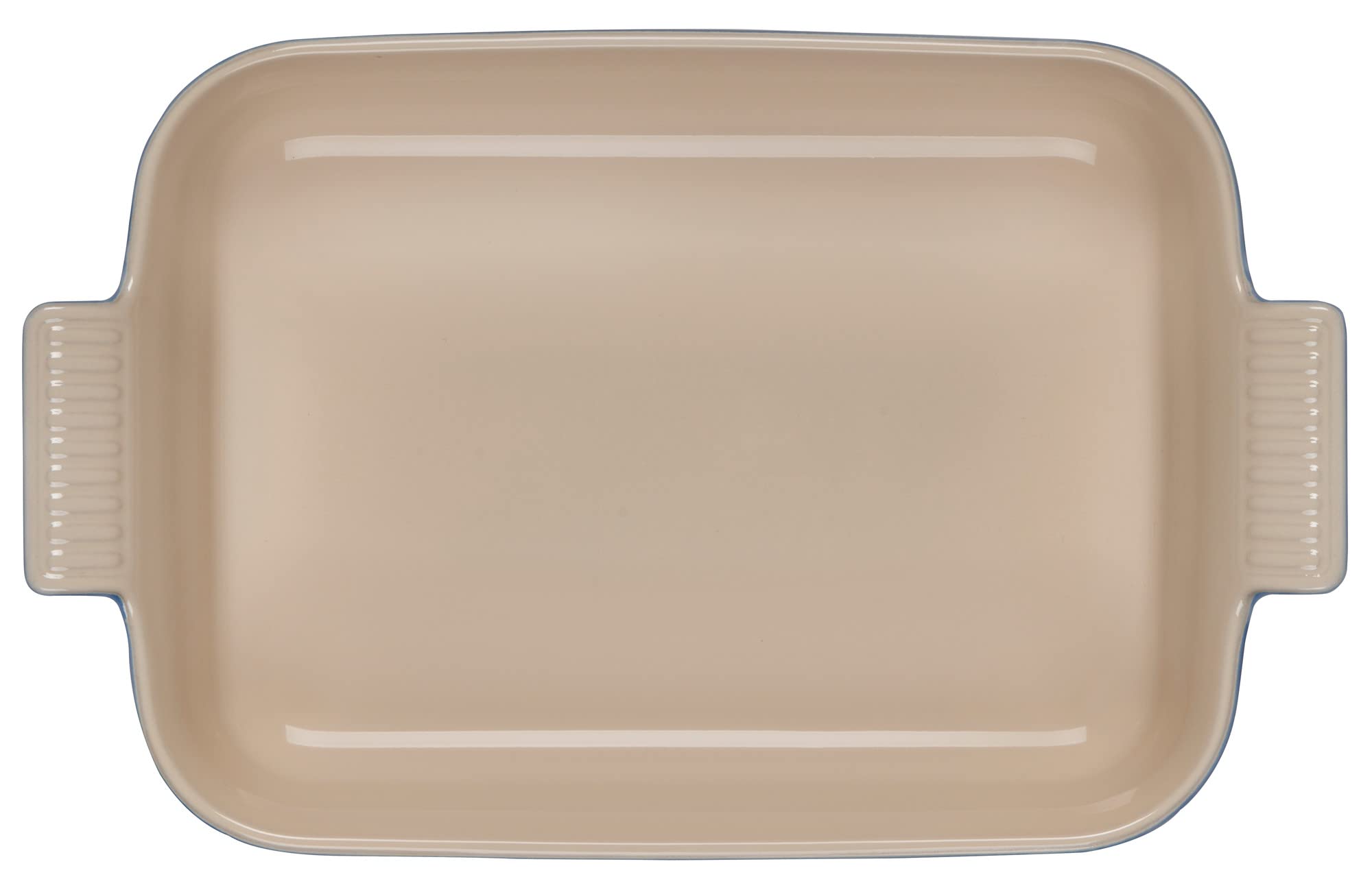 Le Creuset Heritage Lot De 2 Plats à Tarte Cannelés En Grès 22,9 Cm Sel