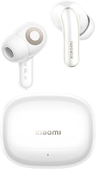 Buds 5 Pro Bluetooth Earbuds – Hybrid ANC, Hi-Res Audio, Dual Device Pairing, 11mm Dynamic Driver, Up to 8h+40h Battery Life, Built-in Audio Recording, IP54 – White
