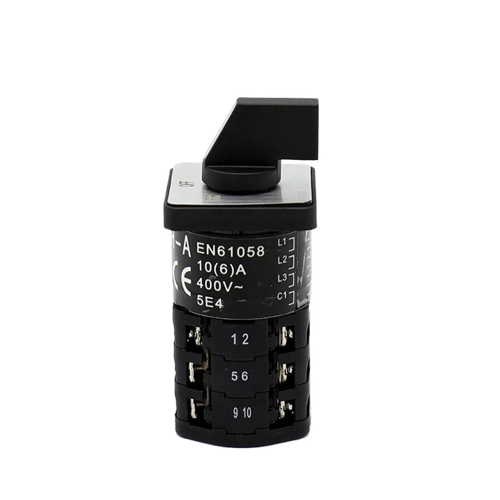 Interrupteur inverseur ZH-A triphasé rotatif AC 250V 18A pour machines