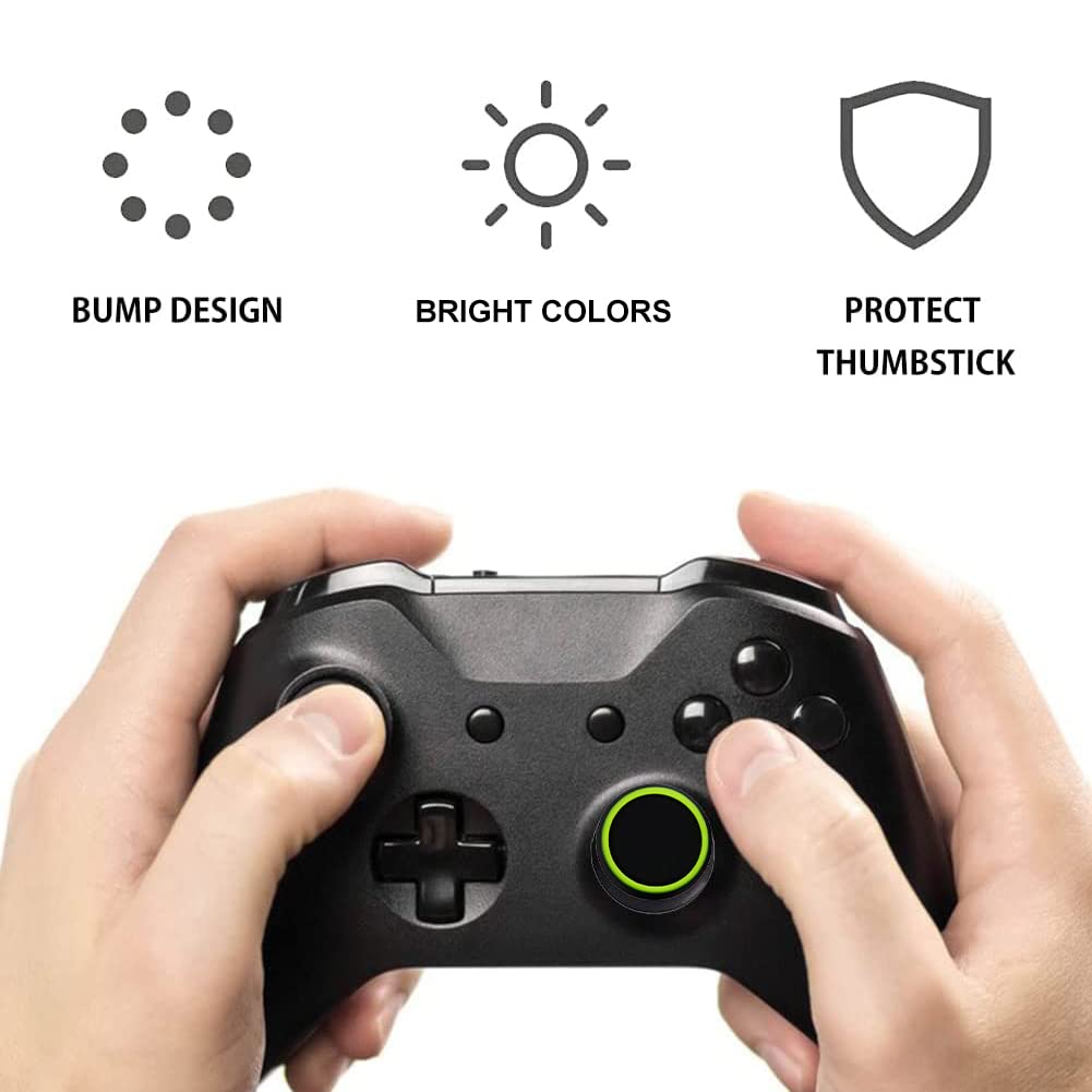 Lot De 8 Protège-joysticks En Silicone Antidérapant - Pour Manettes De Jeu (PS, Xbox, Etc.) - 4 Modèles Dont 2 Surélevés Pour FPS