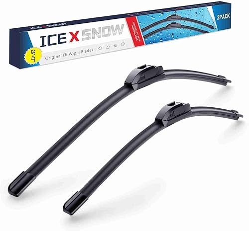 Escobillas de limpiaparabrisas delantero de 28 pulgadas + 17 pulgadas de repuesto para Nissan Altima 2012 2011 2010 2009 2008 2007 + más automóviles Escobillas de limpiaparabrisas delantero de 28 pulgadas + 17 pulgadas de repuesto para Nissan Altima 2012 2011 2010 2009 2008 2007 + más automóviles