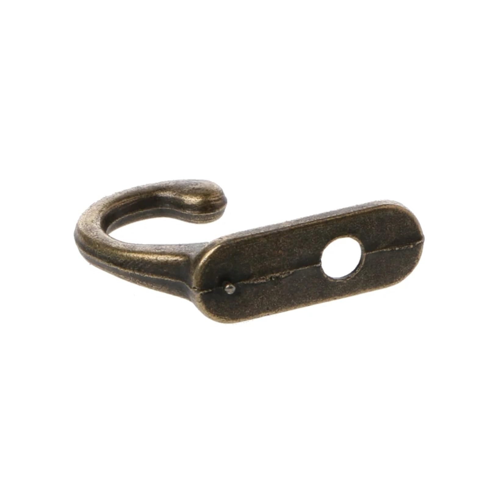 20 Stück Kleiderhaken aus Zinklegierung, Vintage-Bronze-Optik, Mehrzweck-Wandhaken, selbstklebende Türhaken, Lastenhaken, robust, for Bad und Küche