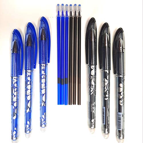 PENNE CANCELLABILI 12PEZZI INCHIOSTRO a GEL PUNTA