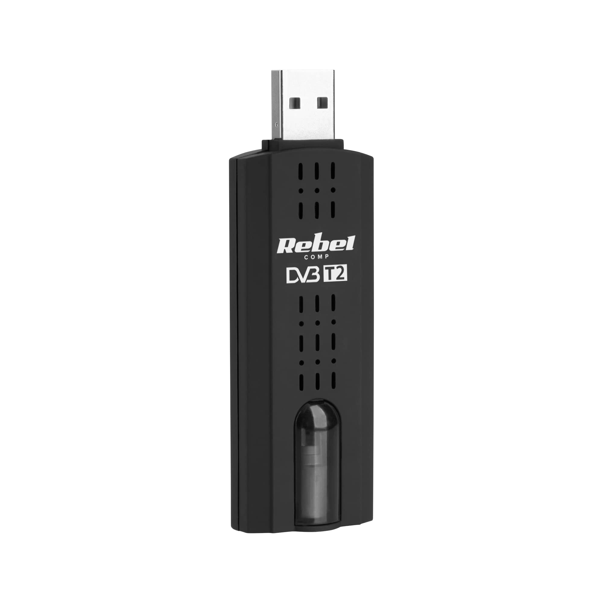 Sintonizador Comp Rebel Digital USB DVB-T2 H.265 HEVC