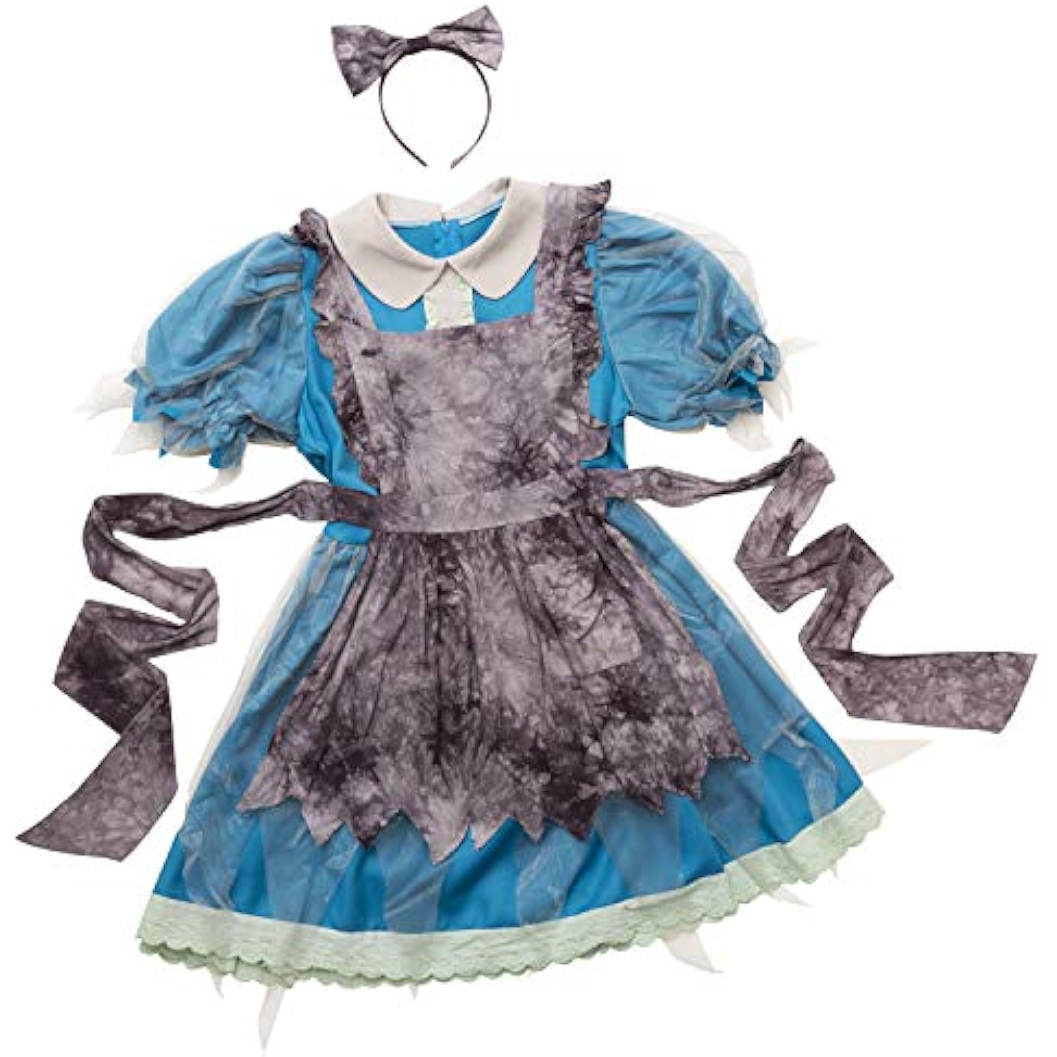 クリアストーン(Clearstone) ゴシック コスプレ ハロウィン アリス レディース ブルー 詳細画像4