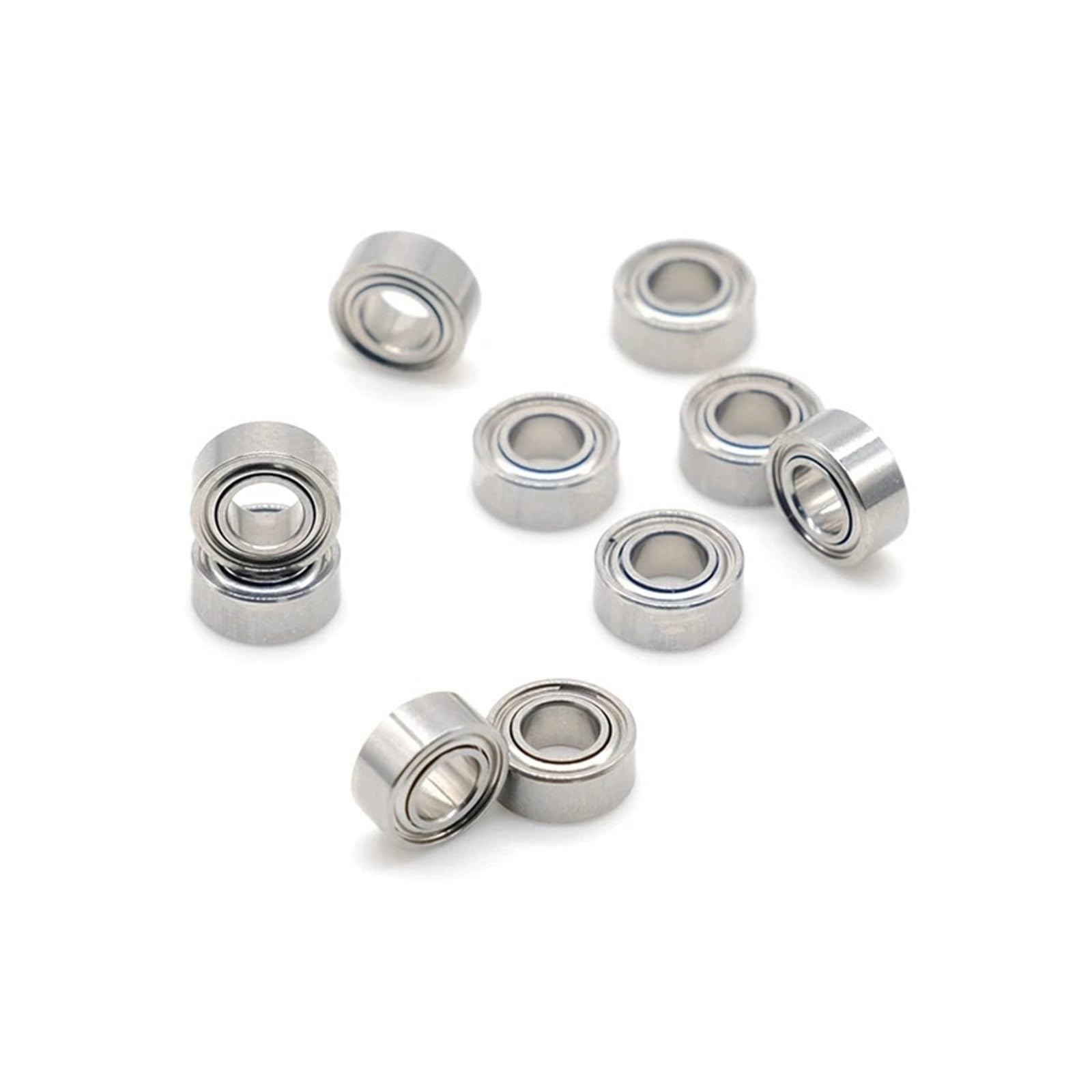 (10 uds) MR63ZZ ABEC-7 3X6X2,5mm rodamientos de bolas de acero cromado en miniatura Mini L-630ZZ