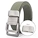 Yiju 10 Pieces Elastic Belt Keepers, Belt Holder Band Strap, Light Grey