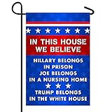 Trump 2024 Flag Anti Biden Outdoor Garden Flag Joe Biden Nursing Home Funny Republican Vertical...