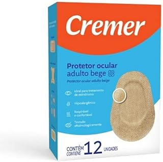 PROTETOR OCULAR ADULTO BEGE 12UN CREMER CX/24