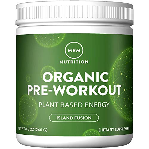 MRM Nutrition Organic Pre-Workout Powder - Women & Men, 150 
