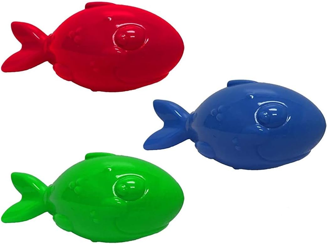 Pet Supplies Multipet International 61305 7" Latex Lobberz Fish Toy