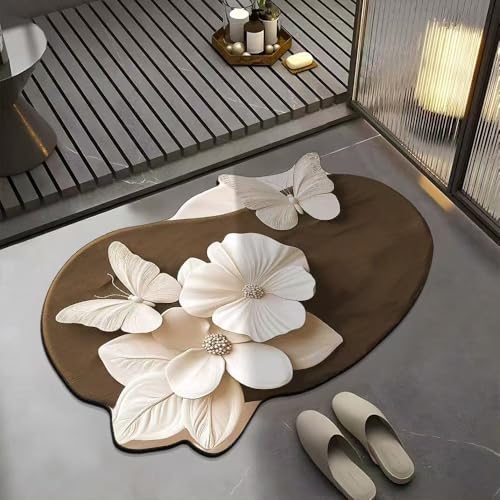 Tapis de bain antidérapant évite les glissades et sèche vite - 5