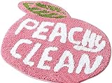 Fresh Peach Shape Design Pink Bathroom mat,Showroom Bathmat,Non-Slip Bath Rugs,Play Carpet Area Rug...