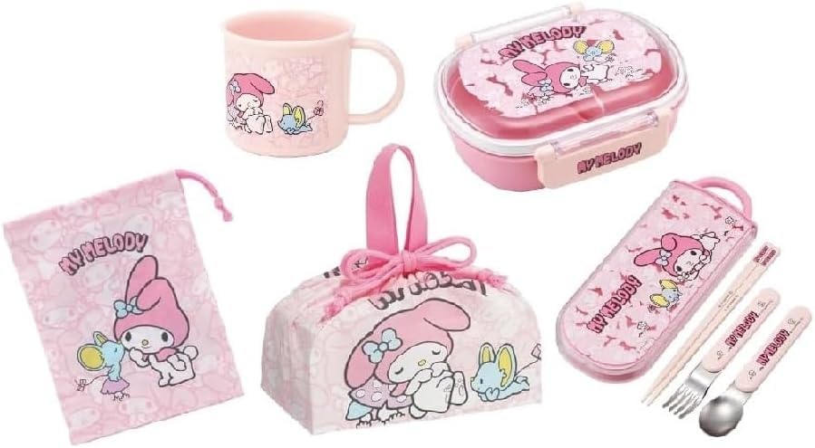 【マイメロディ】24点セット Amazon | スケーター(Skater) マイメロディ 24 うしろうしろ 抗菌 食洗
