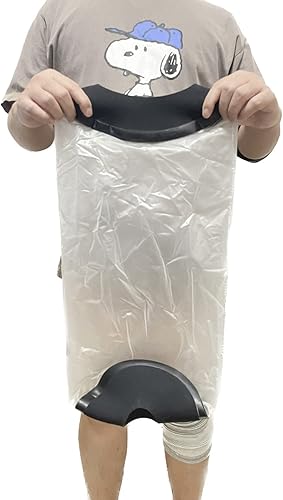 Miniatura 6 de ZhiGu Cubierta de rodilla para adultos, extra grande, impermeable, para cirugía de rodilla, vendaje de ducha hermético y protector de heridas para