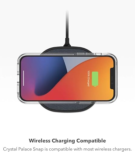 Miniatura 7 de ZAGG Gear4 Crystal Palace Snap - Funda transparente contra impactos con compatibilidad MagSafe para Apple 12 Pro Max