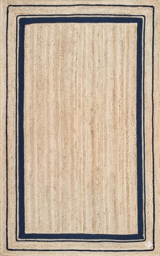 Alfombra de yute natural trenzada a mano de 2 x 15 pies para proteger suelos de pasillos 4