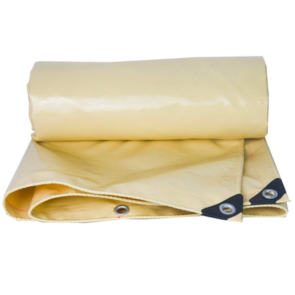 Bâche de camping crème OKUOKA en tissu imperméable et toile d'ombrage 5X