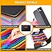 26 Pockets Accordian File Organizer,Expanding Filing Box with Mesh Bag,Expandable A4/Letter Size Folder, Accordion Document Organizer,Portable Paper/Bill/Receipt Folders with 3 A-Z Alphabet Blank Tabs