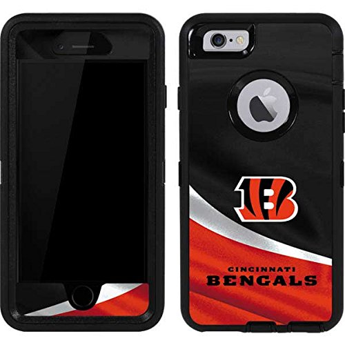 Skinit Decal Skin Compatible with OtterBox Defender iPhone 6 - Officially Licensed NFL Cincinnati Bengals Design