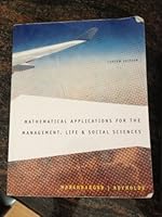 Mathematical Applications for the Management, Life & Social Sciences 1111401314 Book Cover