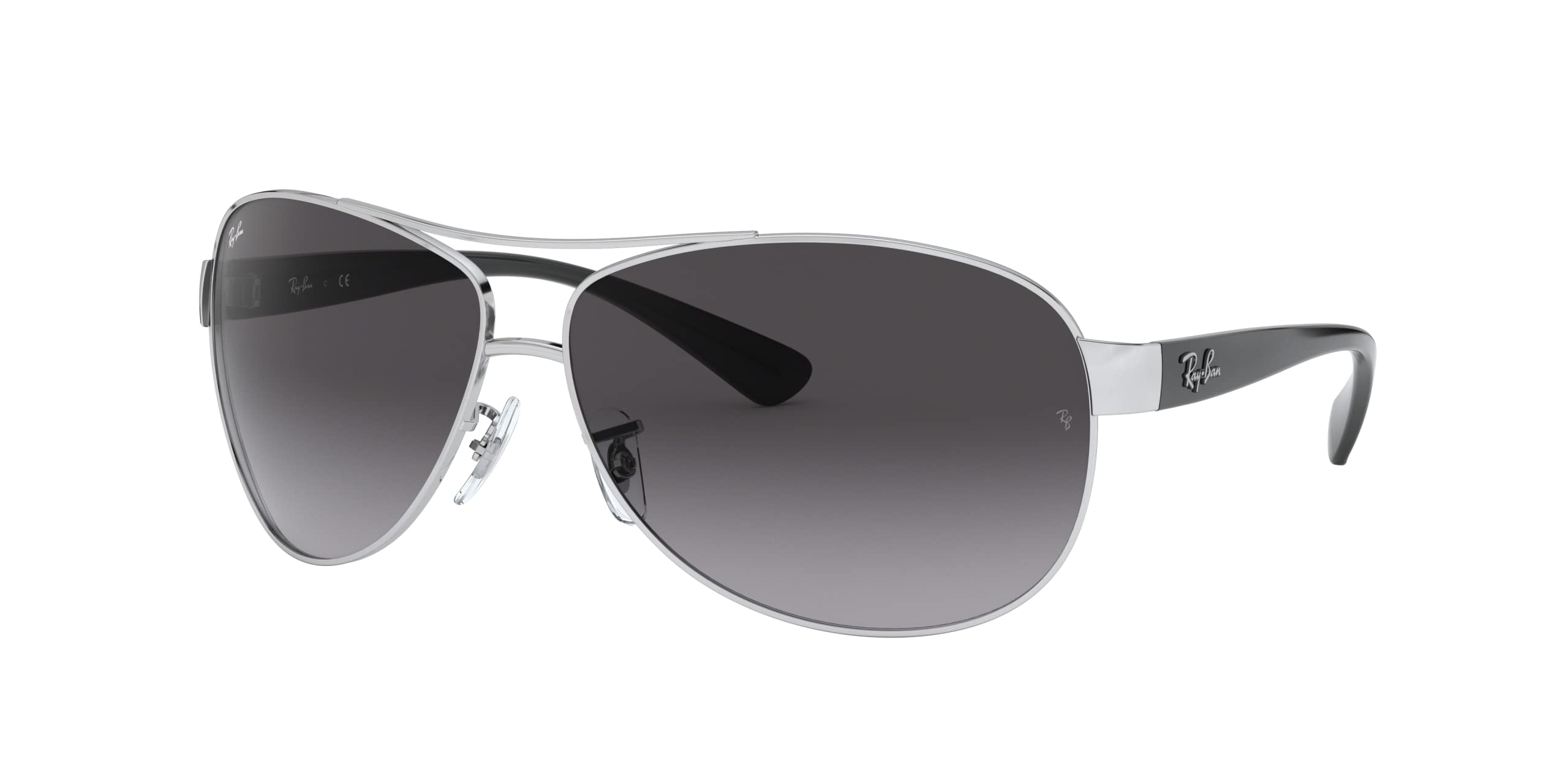 Ray Ban Rb3386 - Lunettes de soleil - Uni - Mixte - Argent (Silber) - Taille unique (Taille fabricant: 67)