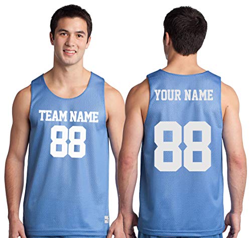 Custom Basketball Tank Tops for Adult - Make Your OWN 2 Sided Jersey - Personalized Team Uniforms