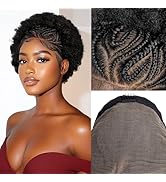 PROTEA Afro Braids Wigs, Hand Braided Synthetic Lace Front Box Braided with Baby Hair for Women, ...