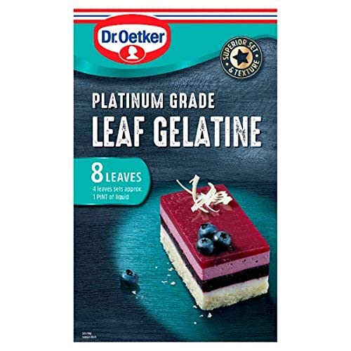 Dr. Oetker Platinum Grade Leaf Gelatine 13g