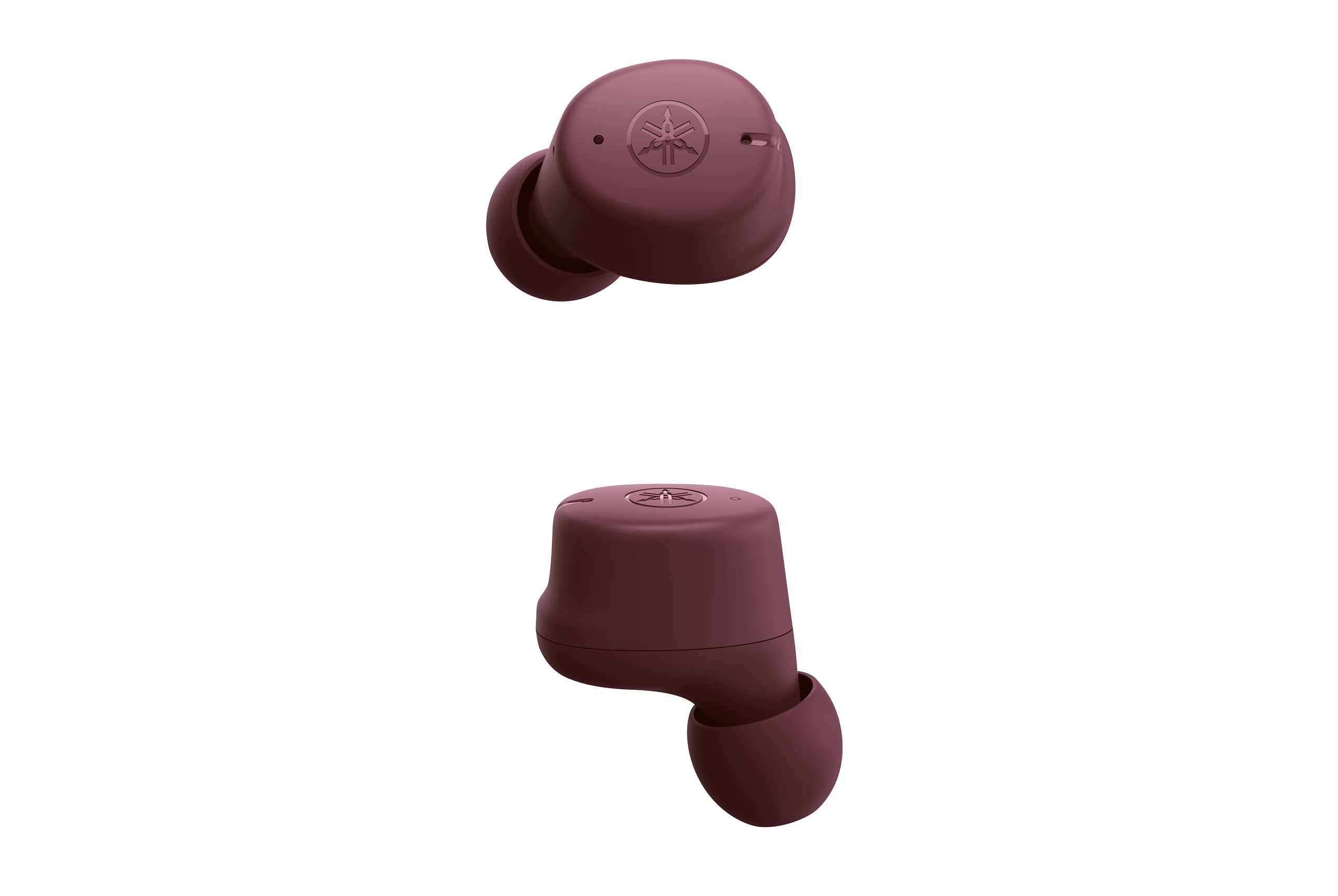 Yamaha TW-E3C Auricolari In-Ear Bluetooth True Wireless con Tecnologia True Sound, Tecnologia Clear Voice Capture, Modalità Gaming, Suono Ambientale e Listening Care - Rosso