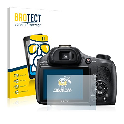 BROTECT Protector Pantalla Cristal para Sony Cyber Shot DSC HX400V Protector Vidrio   [Dureza 9H, Anti Arañazos]