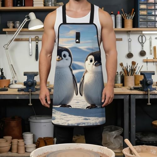 Delantal para Herramientas con Diseño de Pingüinos miniatura 4