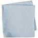 DII Solid Pastel Napkin Set Cotton, Machine Washable, 20x20 Inch, Light Blue, 6 Count