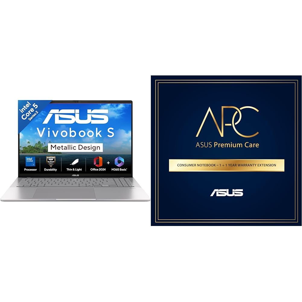 ASUS Vivobook S16,14th Gen, Intel Core 5-210H,Metallic Design Laptop(Intel UHD iGPU/16GB RAM/512GB SSD/FHD+/16"/144Hz/Windows 11/ S3607VA-RP114WS + 1 Year Brand Warranty Extension-image-32