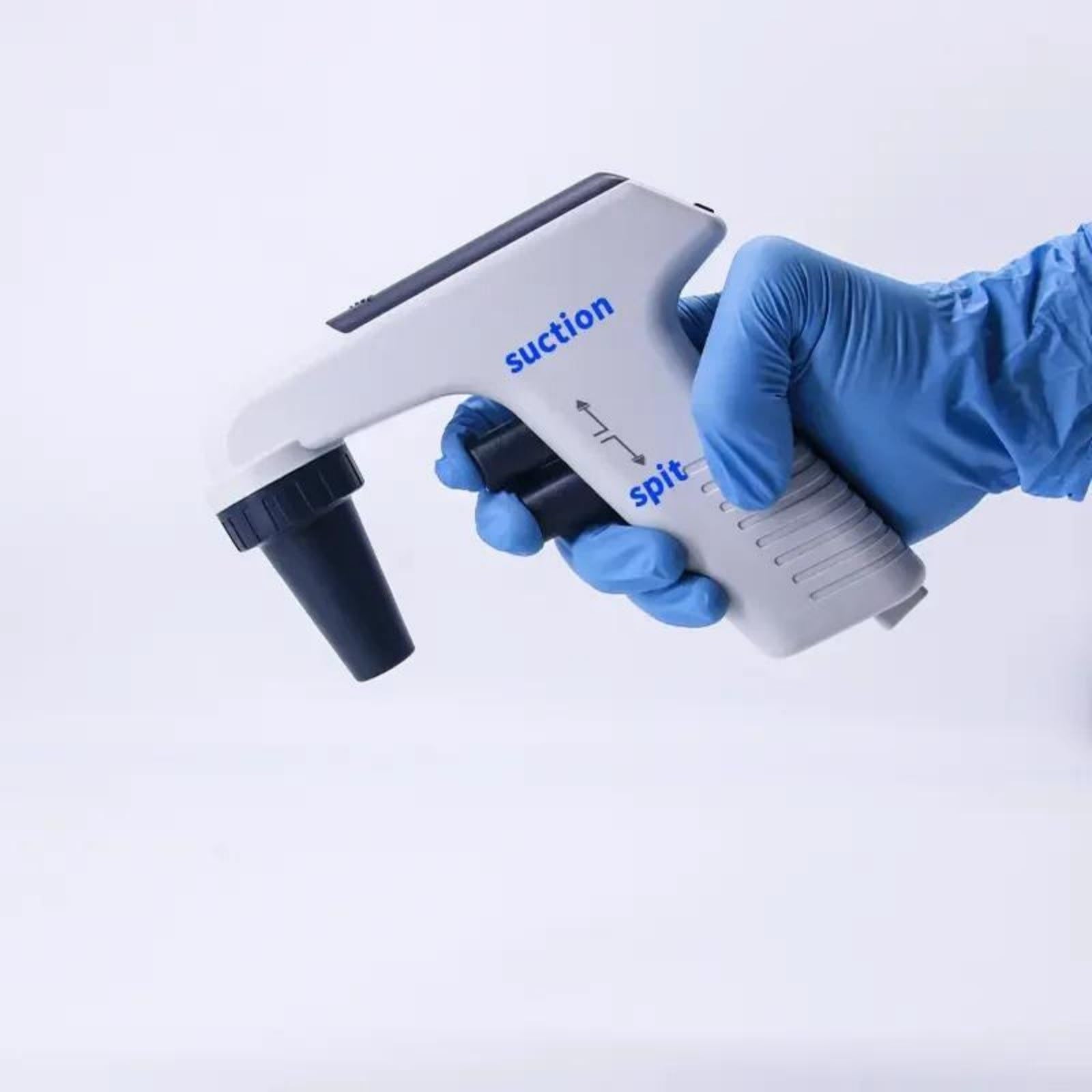 Pipeta eléctrica de 0,1 a 100 ml, pipeta laboratorio automática gran capacidad con pantalla LCD, equipo,Micropipetas