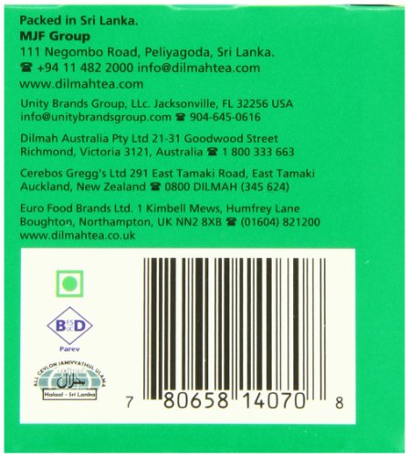 Dilmah Tea, Irish Breakfast Tea, 20-Count Foil Wrapped Tea Bags (Pack Of 6) #TOP5