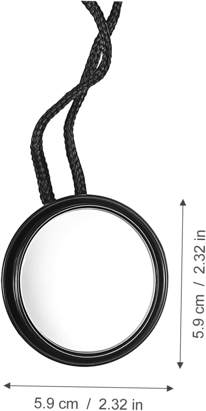 Outanaya Safety Diving Rearview Mirror Diving Mirror for Scuba and Snorkeling Gear