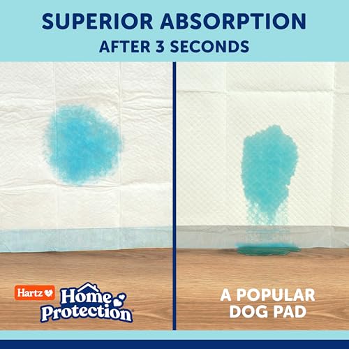 Image of Hartz Home Protection Super Absorbent Odor Eliminating Mountain Fresh Scented No Leak Dog Pads, XXL 20 Count