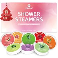 ORIENTLEAF Duschbomben 8 Stück, Geschenke für Frauen, Muttertagsgeschenk, Geburtstagsgeschenk für Frauen, Badebomben Geschenk freundin, Weihnachtsgeschenke