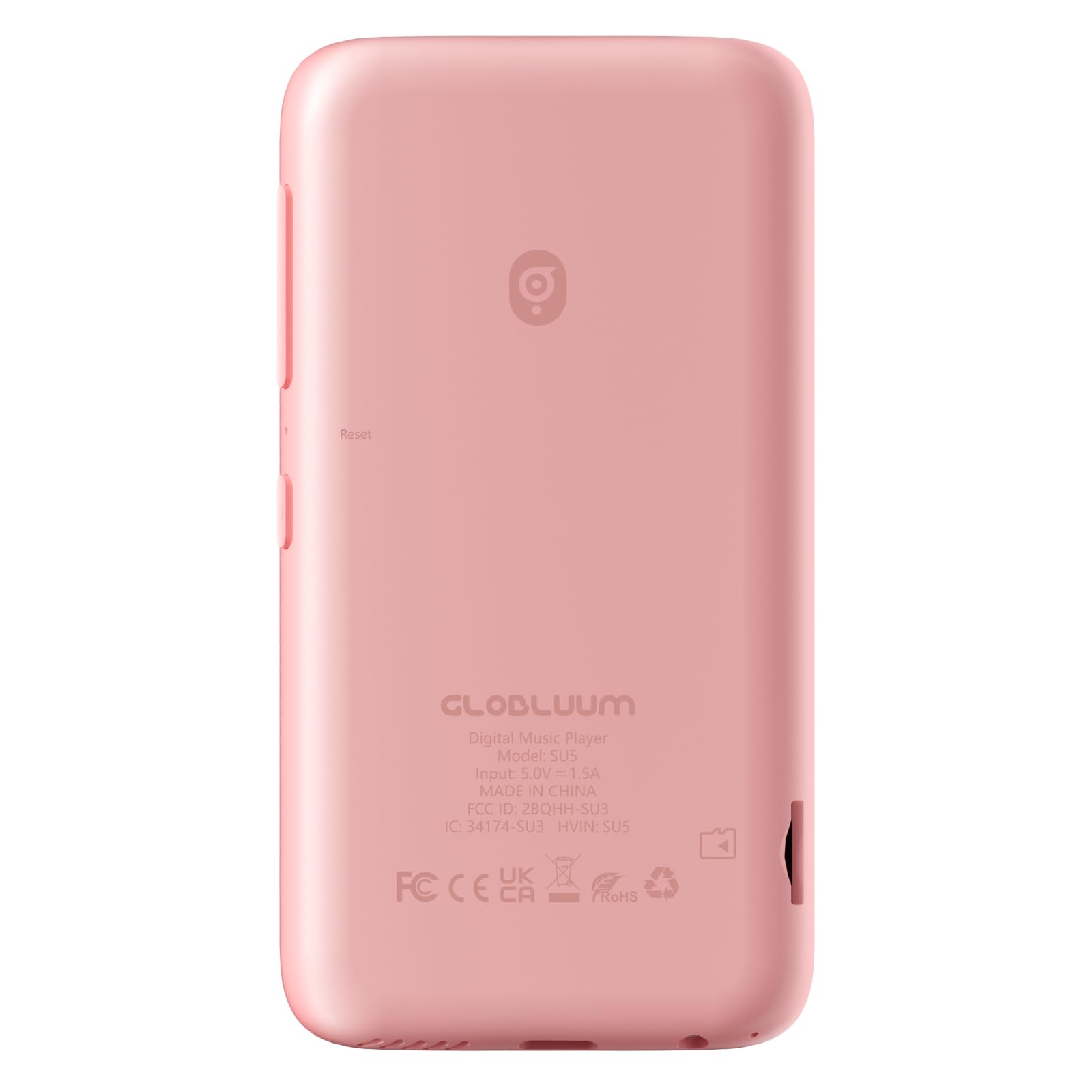 Lecteur MP3 pour Enfants avec contrôle Parental, accès à Spotify et Audible, 16 Go, Bluetooth et Wi-FI (Rose Cerisier)