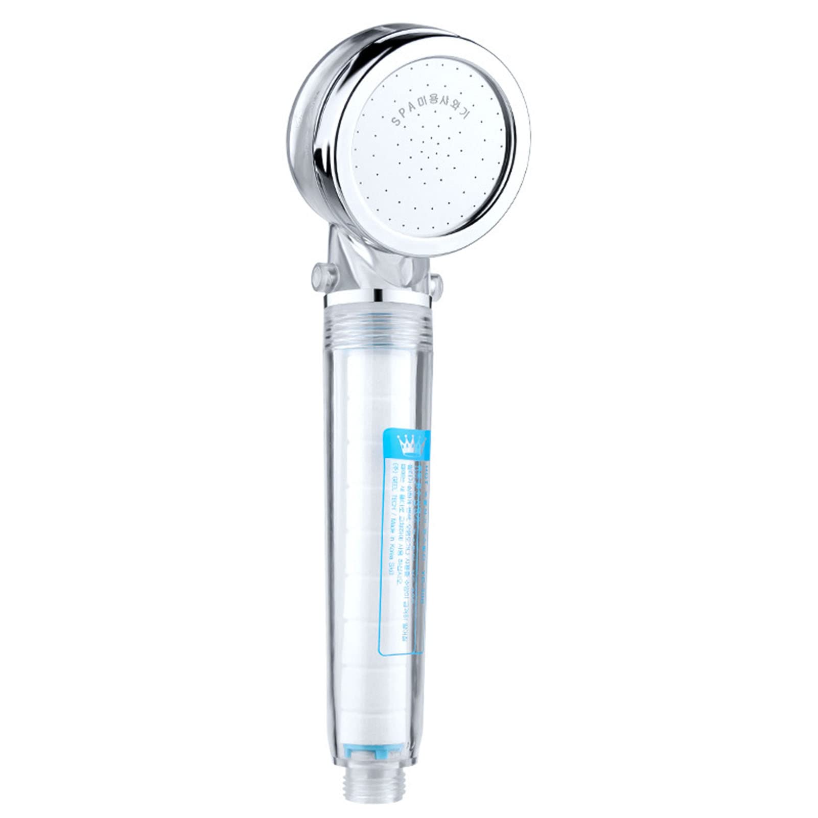Pommeau de douche haute pression avec filtre anti-calcaire pour douche écologique