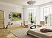 Emerald 8318 Full Motion TV Wall Mount which Pannels, Articulates and Tilts - for Flat and Curved TVs 17-55 inches,