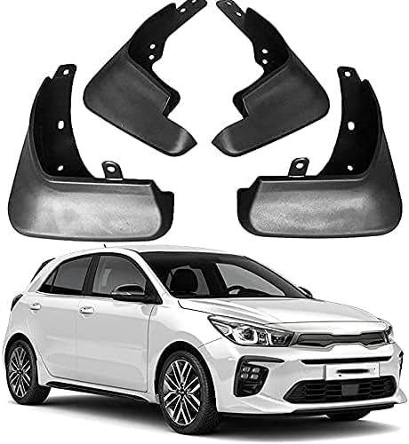 4 Piezas Guardabarros de Coche, para Kia Kx Cross 2019 Rio X-Line 2017-2020 Faldillas Delantero Y Trasero Protectores de Salpicaduras Accesorios