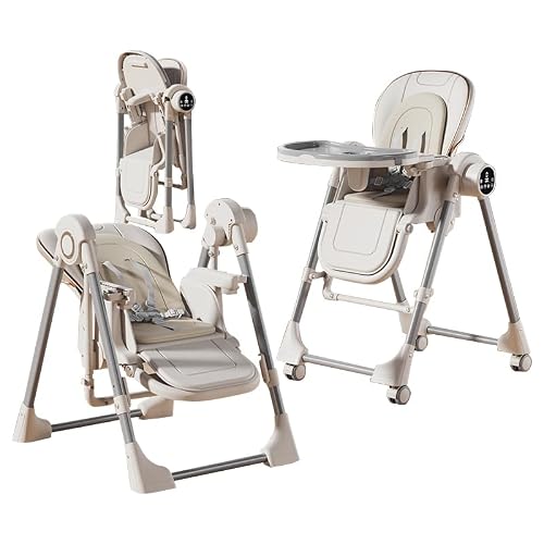 2 in 1 Portable High Chair for Babies and Toddlers
