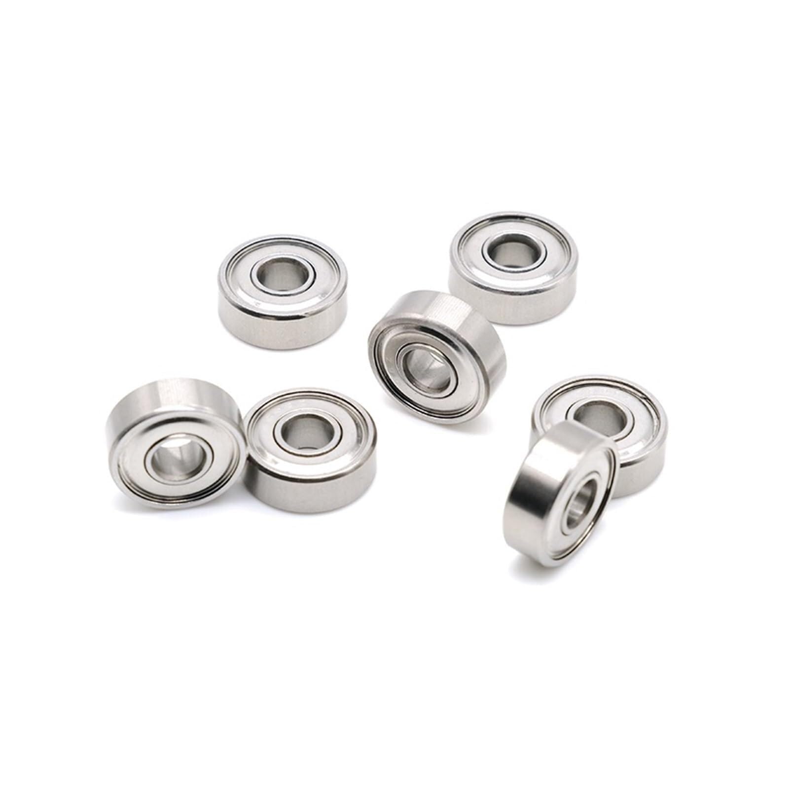 Gqnblvhzupdm One Color Industrial Shaft Bearings, 606Zz Bearing Abec-7 10Pcs 6X17x6 Mm Miniature 606Z Ball Bearings 606 Zz Emq Grade Z3 V3 Lucky