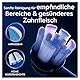Oral-B iO Sanfte Reinigung – ORIGINAL Aufsteckbürsten für Elektrische Oral-B iO Zahnbürsten – Bürstenköpfe, Zahnbürstenaufsatz, Ersatzbürsten für empfindliches Zahnfleisch – Schwarz, 8 Stück