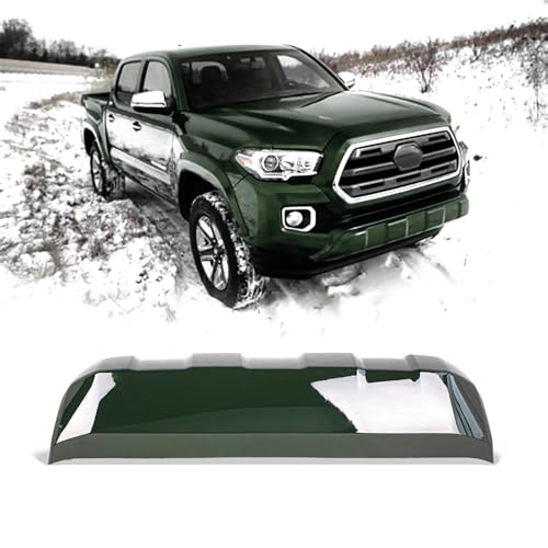 Image of Front Bumper Lower Valance Panel Skid Plate Black Compatible with 2016-2023 Toyota Tacoma - Replaces Part 53911-04210 TO1095205 (Green)