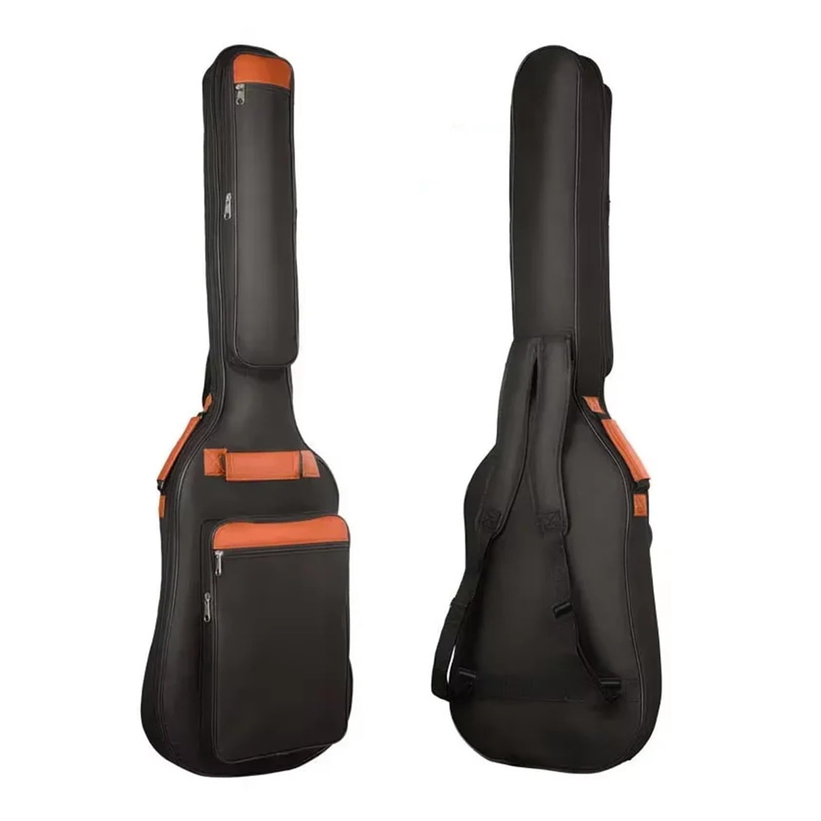 Bolsa Impermeable for Guitarra eléctrica Oxford 600D, Acolchada de algodón 10 mm, Funda for, a Prueba Polvo, for Bajos, se Adapta a Todos los Modelos para Guitarra(Size2)